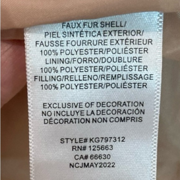 NWT Kensie Little Girl’s Jacket - Picture 6 of 7